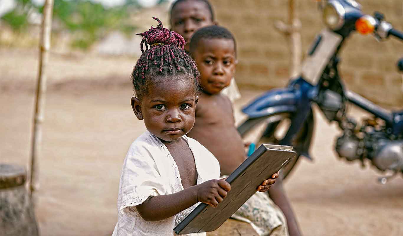 Smiling children